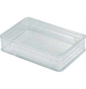 Rectangular polystyrene crystal box - V3-30 