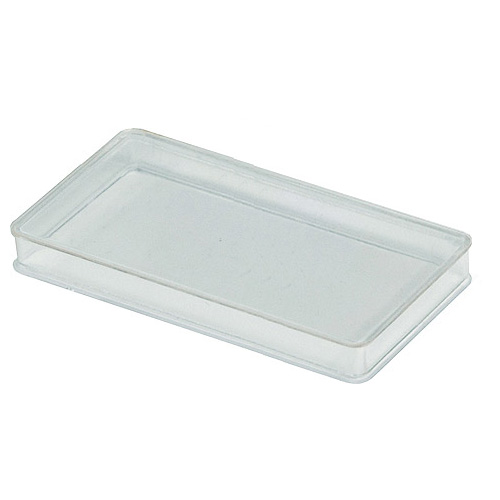 Rectangular plastic box - Crystal PS - V4-33409