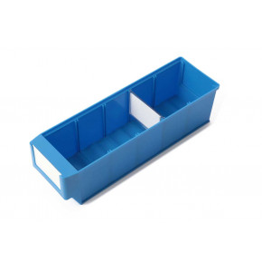 Plastic Bins with dividers - Storage containers