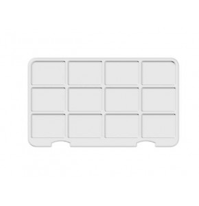 Vacuum forming insert – 12 compartments - 296x164xH39 mm