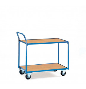 Workshop trolley with 2 trays - L1130 mm - load 300 kg