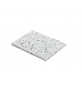 HDPE 500 board-  white/black marble- 40X30X2 cm