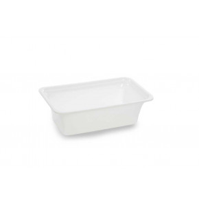 PLEXIGLASS dish GN 1/4 - 265X162X80mm- white