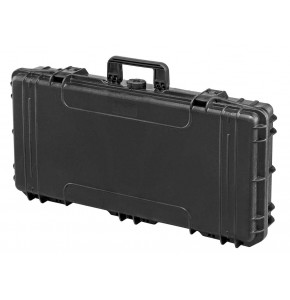 MAX waterproof case with cubed foams - Mallette MAX noire mousses PD.