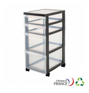 4-drawer storage tower - DC-322