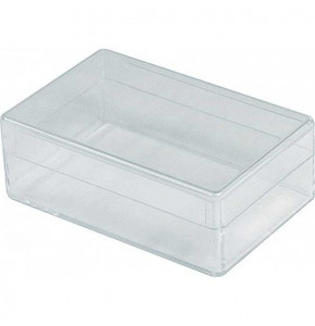 Boite en plastique rectangulaire Clearboxs 25x18x7,5 cm transparent par 48  - RETIF